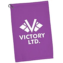 League Golf Towel with Carabiner - Colors