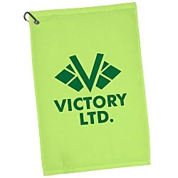 League Golf Towel with Carabiner - Colors