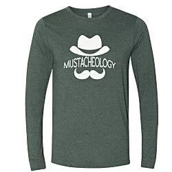 Bella+Canvas Long Sleeve T-Shirt - Men's - Heathers