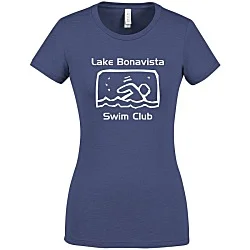 Bella+Canvas Favorite Tee - Ladies' - Heathers - Screen
