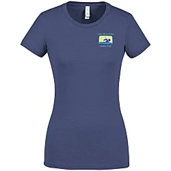 Bella+Canvas Favorite Tee - Ladies' - Heathers - Embroidered