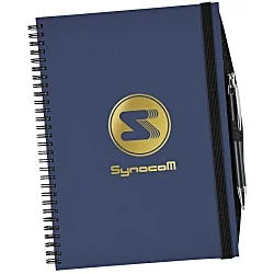 Hybrid Monthly Planner Notebook with Pen