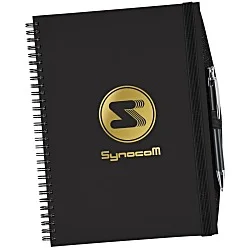 Hybrid Monthly Planner Notebook with Pen