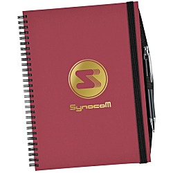 Hybrid Monthly Planner Notebook with Pen