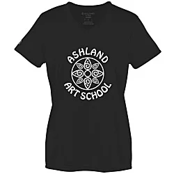 Momentum Solid V-Neck T-Shirt - Ladies' - Screen