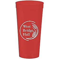 Translucent Stadium Cup - 24 oz.