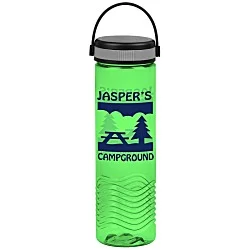 Twist Water Bottle with Loop Carry Lid - 24 oz.