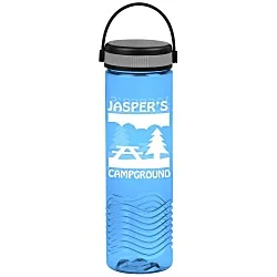 Twist Water Bottle with Loop Carry Lid - 24 oz.
