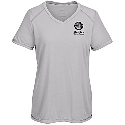 Augusta Super Soft-Spun Poly V-Neck T-Shirt - Ladies'