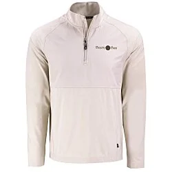 Cutter & Buck Adapt Knit Hybrid 1/4-Zip Pullover
