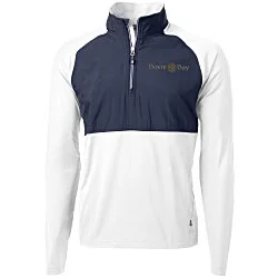Cutter & Buck Adapt Knit Hybrid 1/4-Zip Pullover
