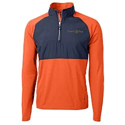 Cutter & Buck Adapt Knit Hybrid 1/4-Zip Pullover