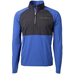 Cutter & Buck Adapt Knit Hybrid 1/4-Zip Pullover