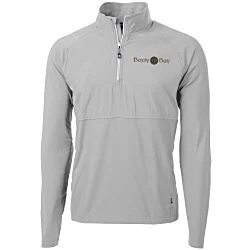Cutter & Buck Adapt Knit Hybrid 1/4-Zip Pullover