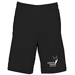 Closed Hole Mesh Shorts With Pockets