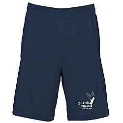 Closed Hole Mesh Shorts With Pockets