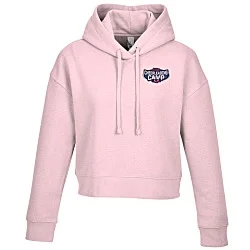Ultimate 8.3-ounce CVC Fleece Cropped Hoodie - Ladies' - Embroidered