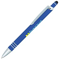 Vortex Soft Touch Stylus Metal Pen - Full Color