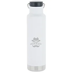 Klean Kanteen Classic Vacuum Bottle - 20 oz - Laser Engraved