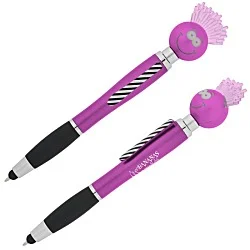 Goofy Guy Light-Up Stylus Twist Pen