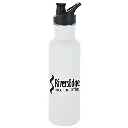 Klean Kanteen Classic Stainless Bottle with Sport Cap - 27 oz. - 24 hr
