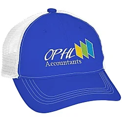 Unstructured Low Profile Trucker Cap
