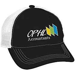 Unstructured Low Profile Trucker Cap