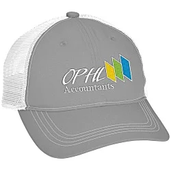 Unstructured Low Profile Trucker Cap