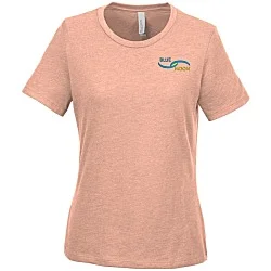 Bella+Canvas Relaxed Crewneck T-Shirt - Ladies' - Heathers - Embroidered