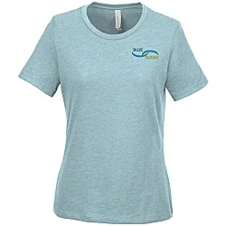 Bella+Canvas Relaxed Crewneck T-Shirt - Ladies' - Heathers - Embroidered