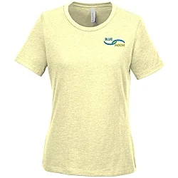 Bella+Canvas Relaxed Crewneck T-Shirt - Ladies' - Heathers - Embroidered