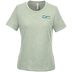 Bella+Canvas Relaxed Crewneck T-Shirt - Ladies' - Heathers - Embroidered
