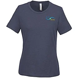 Bella+Canvas Relaxed Crewneck T-Shirt - Ladies' - Heathers - Embroidered