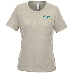 Bella+Canvas Relaxed Crewneck T-Shirt - Ladies' - Heathers - Embroidered