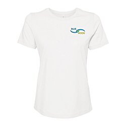 Bella+Canvas Relaxed Crewneck T-Shirt - Ladies' - Heathers - Embroidered