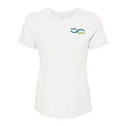 Bella+Canvas Relaxed Crewneck T-Shirt - Ladies' - Heathers - Embroidered