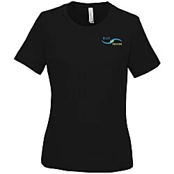 Bella+Canvas Relaxed Crewneck T-Shirt - Ladies' - Heathers - Embroidered