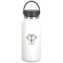 Hydro Flask Wide Mouth with Flex Cap - 32 oz. - Laser Engraved