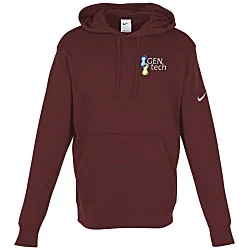 Nike Club Fleece Sleeve Swoosh Pullover Hoodie - Men's - Embroidered