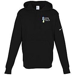 Nike Club Fleece Sleeve Swoosh Pullover Hoodie - Men's - Embroidered