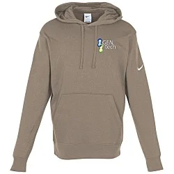 Nike Club Fleece Sleeve Swoosh Pullover Hoodie - Men's - Embroidered