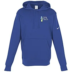 Nike Club Fleece Sleeve Swoosh Pullover Hoodie - Men's - Embroidered