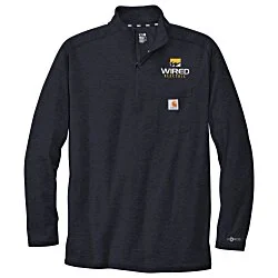 Carhartt Midweight 1/4-Zip Long Sleeve T-Shirt