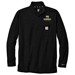 Carhartt Midweight 1/4-Zip Long Sleeve T-Shirt
