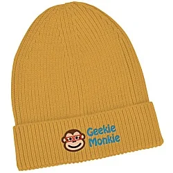 Atlantis Fine Rib Knit Cuff Beanie