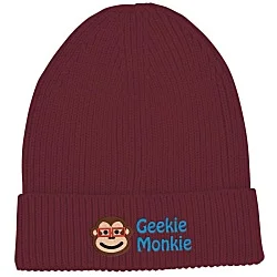 Atlantis Fine Rib Knit Cuff Beanie