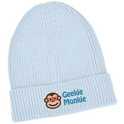 Atlantis Fine Rib Knit Cuff Beanie