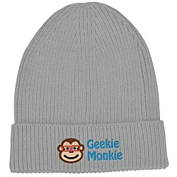 Atlantis Fine Rib Knit Cuff Beanie