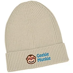 Atlantis Fine Rib Knit Cuff Beanie