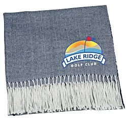 Herringbone Fringe Blanket